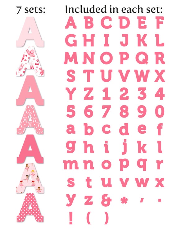 Ballerina letters and numbers, clipart, clip art, letter clipart, alpha ...