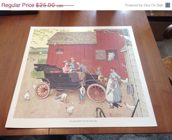 Norman rockwell henry ford prints