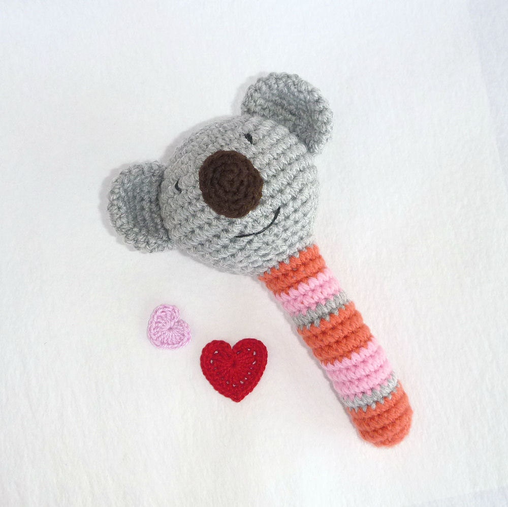 Crochet Koala Baby Toy Amigurumi Koala Baby by MWHandicrafts