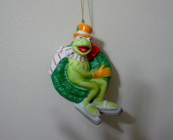 kermit the frog holiday ornament christmas ornament muppets kermit the frog holiday ornament christmas ornament muppets