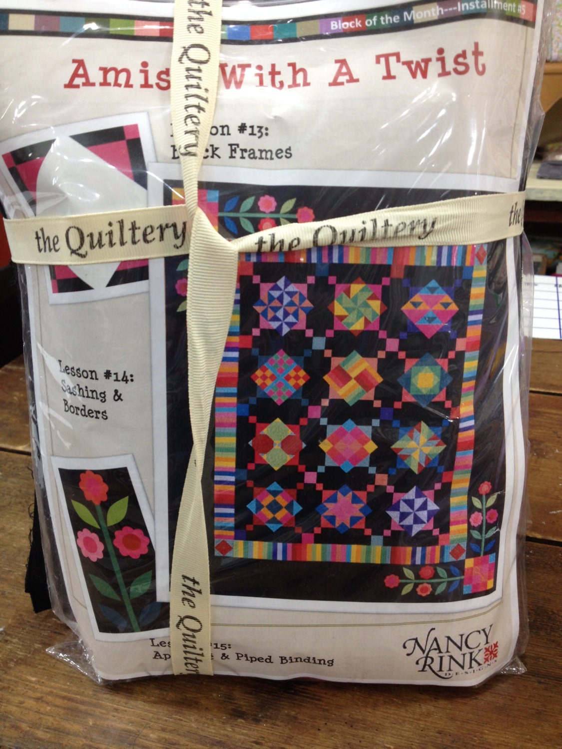 SALE SALE SALE Amish with a Twist Quilt Kit 65 x