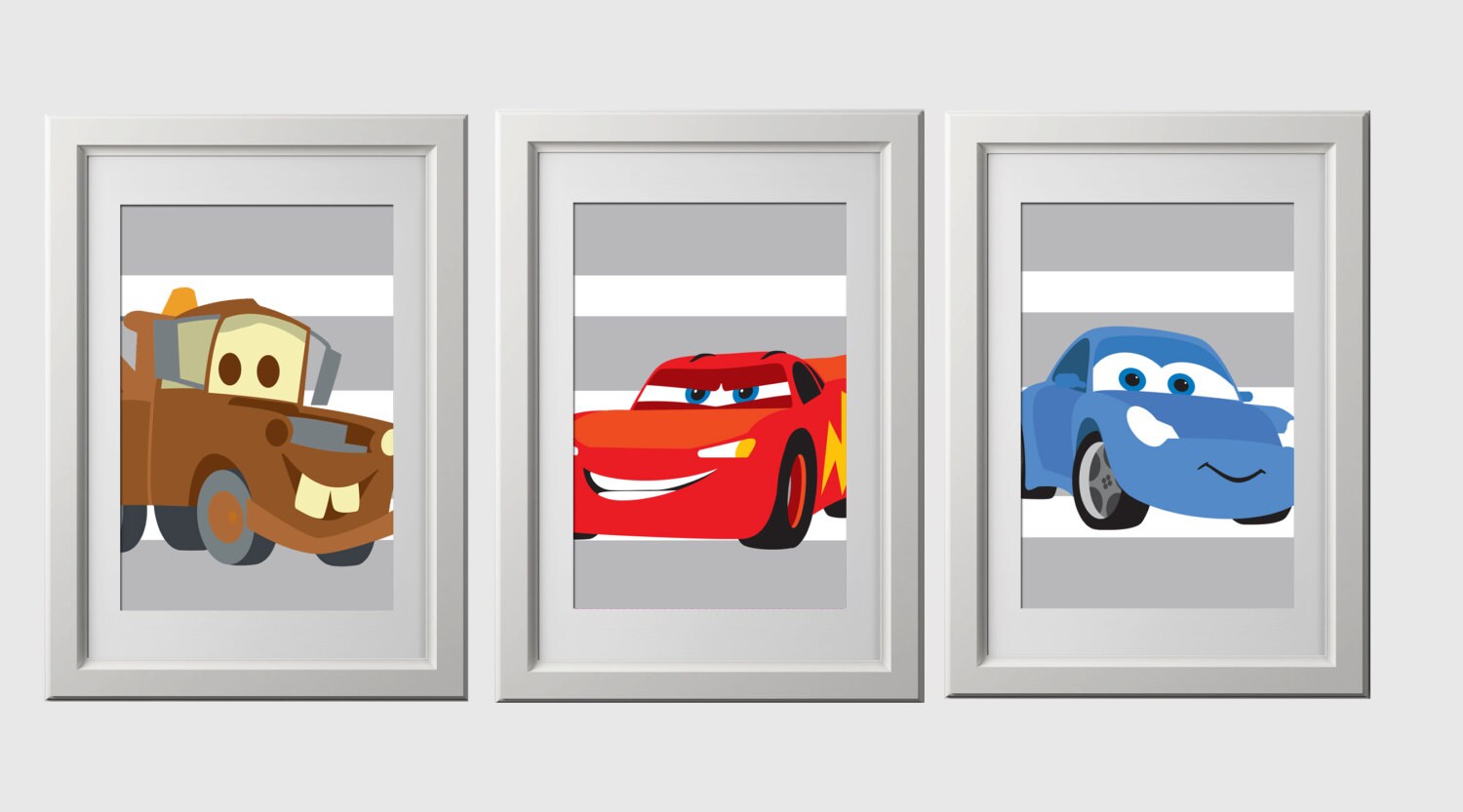 Cars wall art prints wall decoration prints 8x10 inch