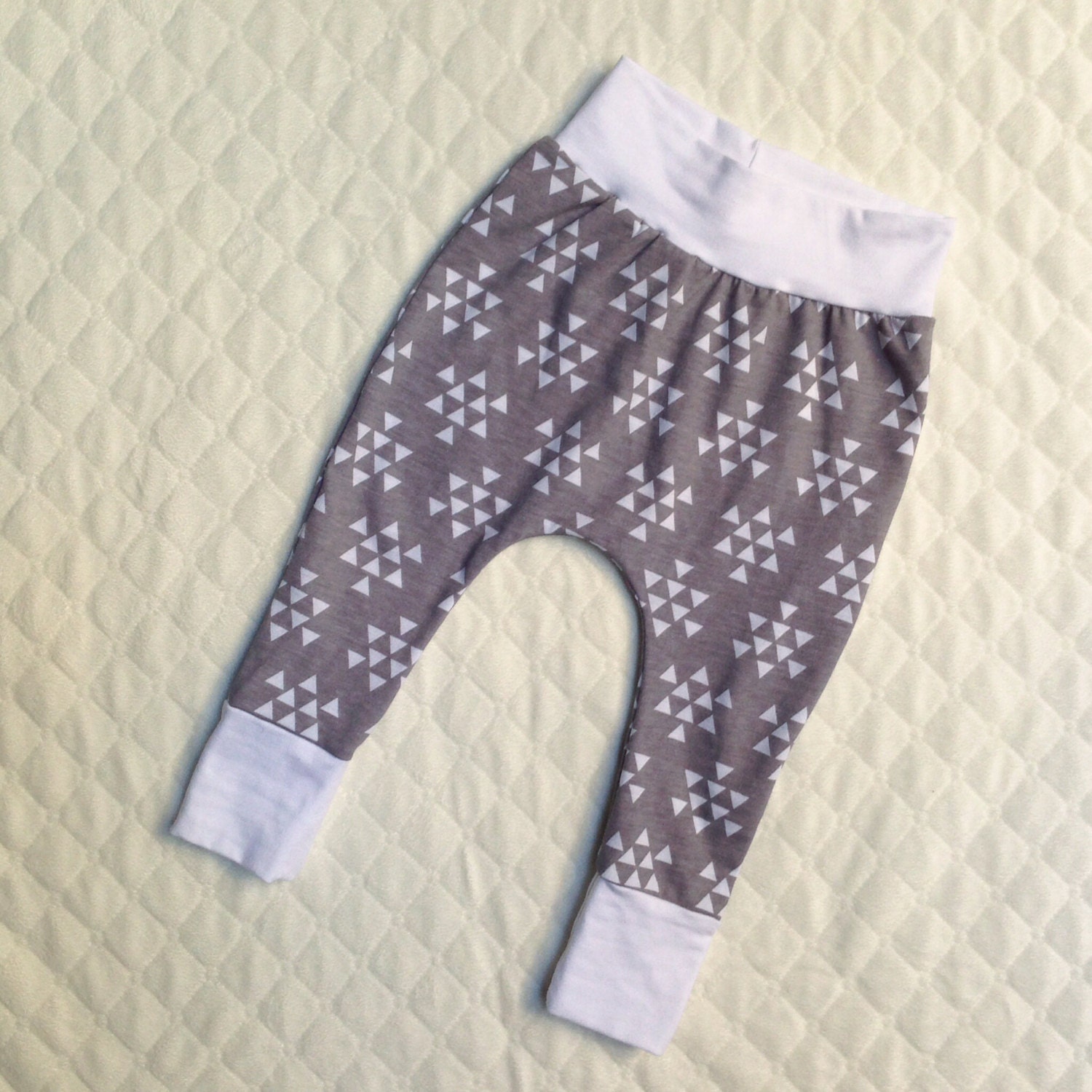 Baby and toddler gray harem pants harem pants leggings boy
