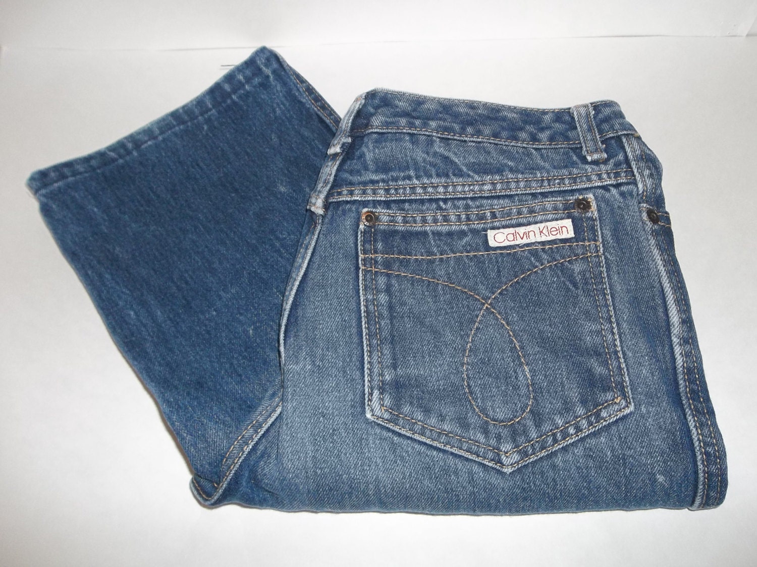 Vintage 1980's Calvin Klein Jeans High Waisted Calvin