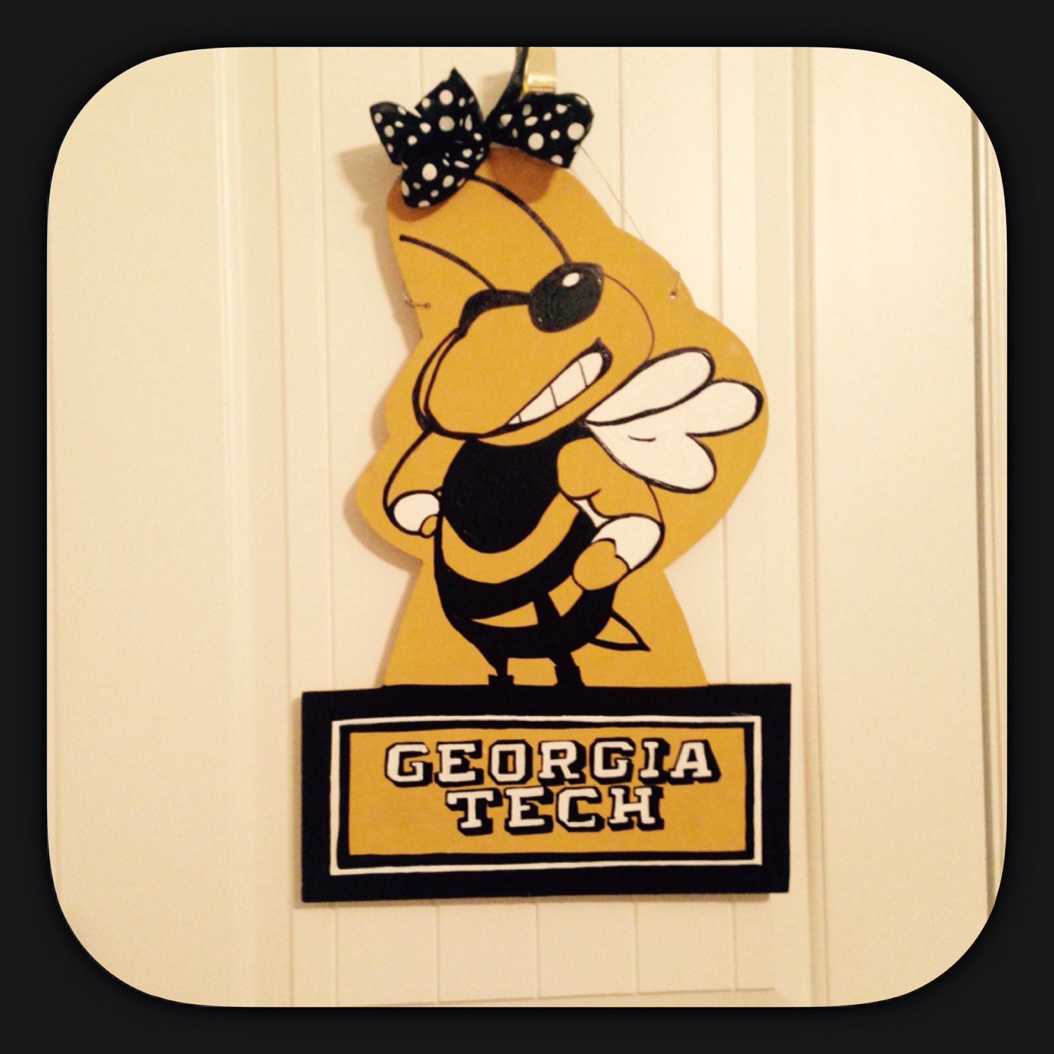 Tech Yellow Jacket Door Decor Yellow Jackets Decor