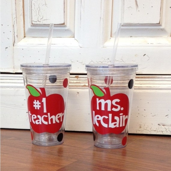 Teacher Tumbler Personalized Tumbler Teacher Appreciation