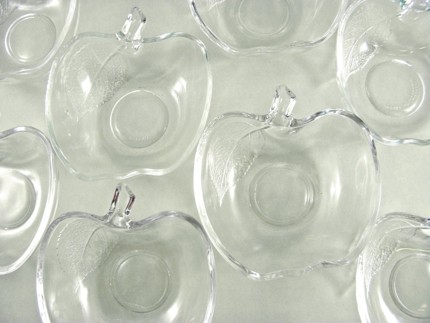 Vintage 1970’s Apple Glass Bowl by KIG Haute Juice