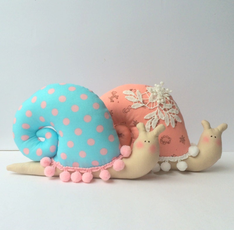 snail plush toy