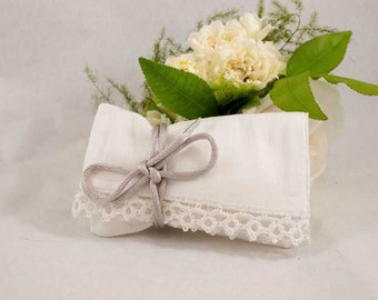 Bomboniera pizzo chiacchierino matrimonio. Made in Italy