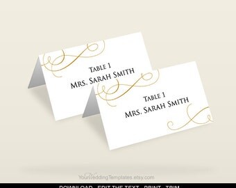 Popular items for elegant place card on Etsy