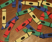 Crayon Confetti- Set of 60