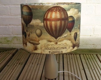 Vintage Hot Air Balloons Lampshade