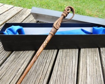 Hand carved timber Harry Potter Character Wands + customising options