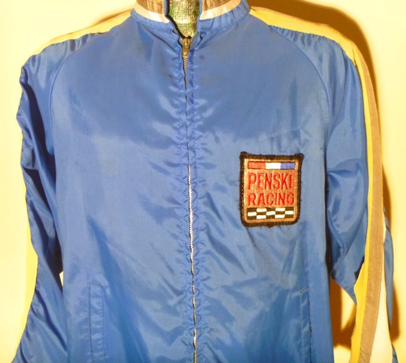 Vintage Penske Oil Racing Jacket Men's Large by TeesnTreasures