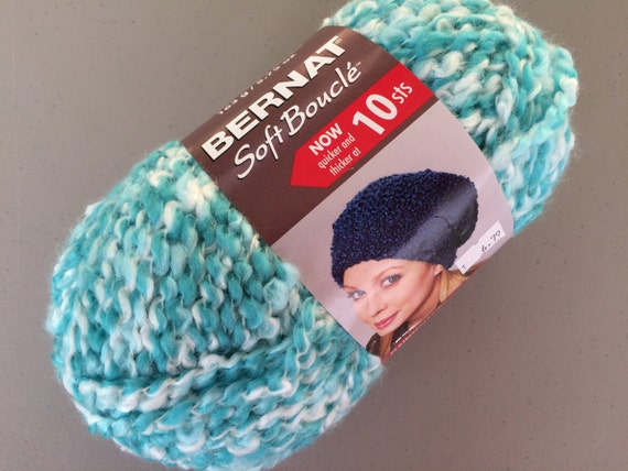 Bernat Soft Boucle Yarn Thick and Thin Two by ...