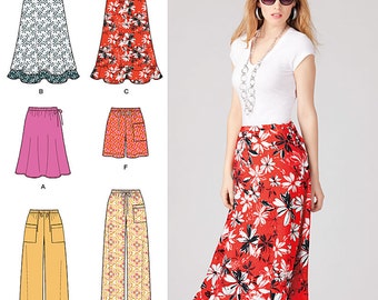 Simplicity Sewing Pattern 1807 Misses' Skirt, Pants & Shorts