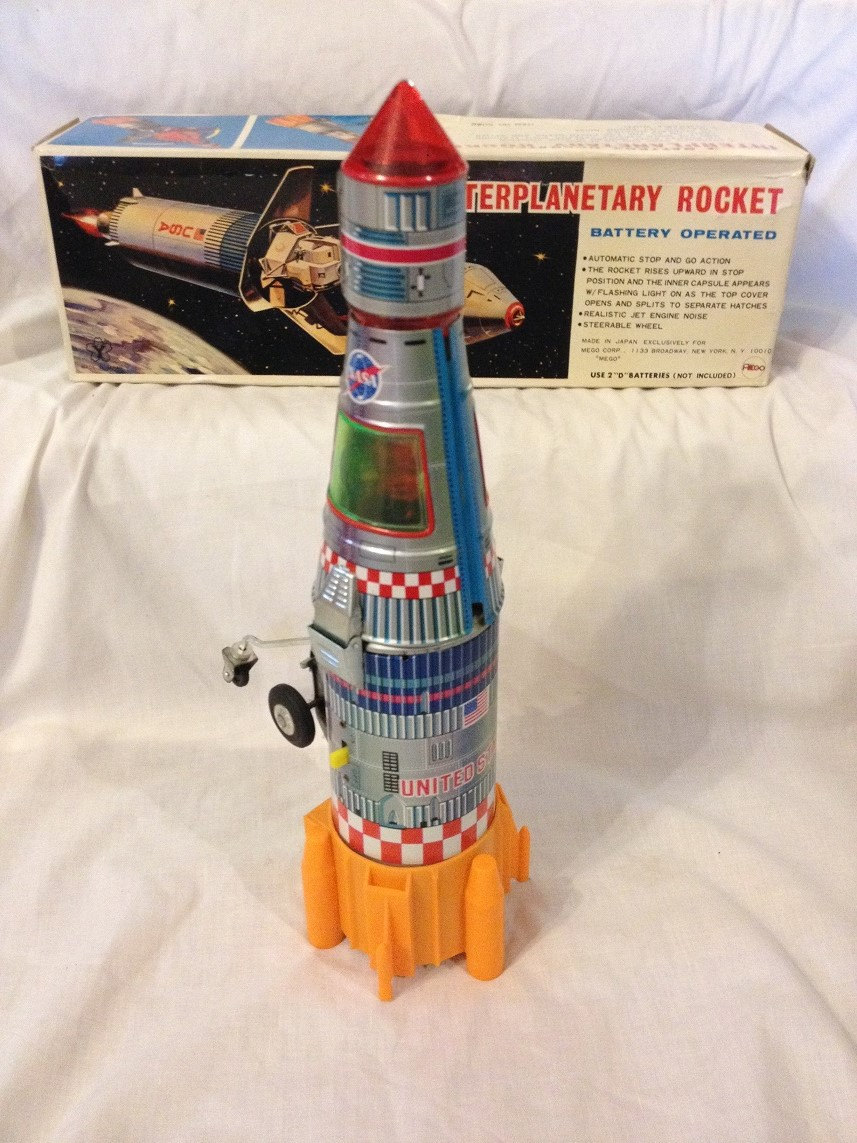 toy spaceship rocket