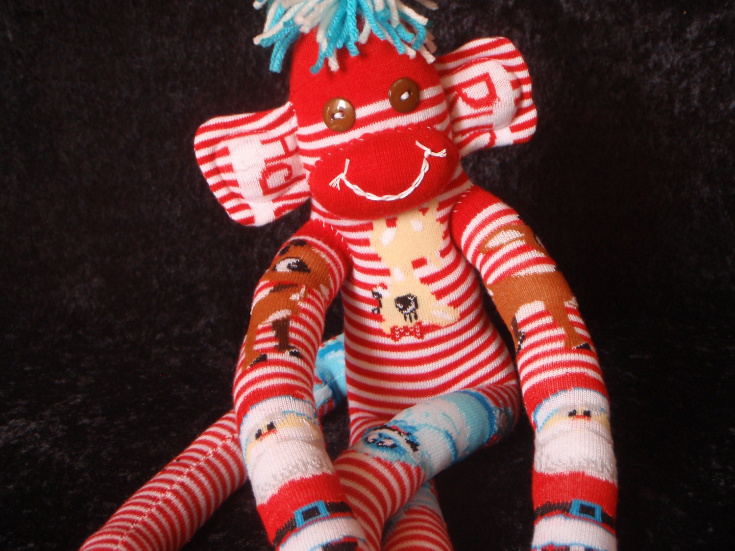 reindeer sock monkey