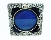 Antique Silver Photograph Frame, Sterling, Photo, English, Hallmarked Chester 1901, REF:234K