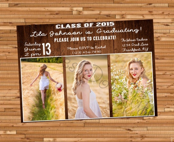 Country Graduation Invitations 2