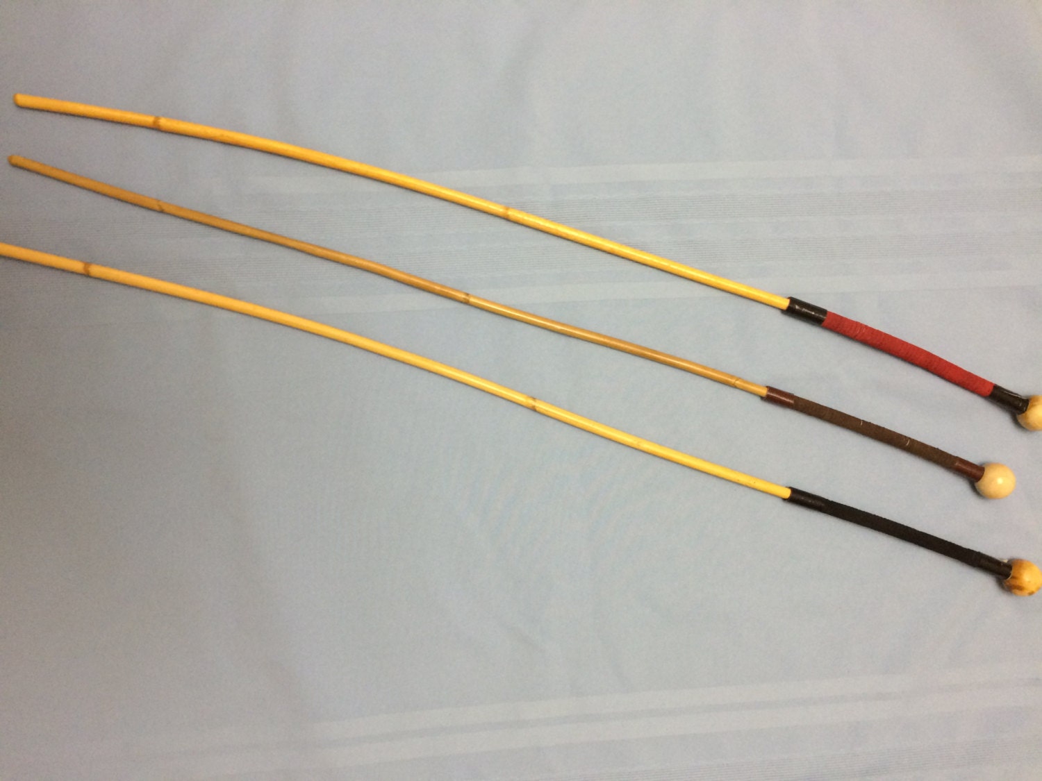 The Domina Rattan School Punishment Cane with Ball Top (Premium Grade