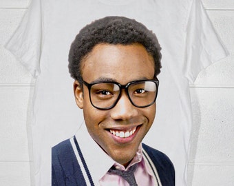 donald glover white shirt