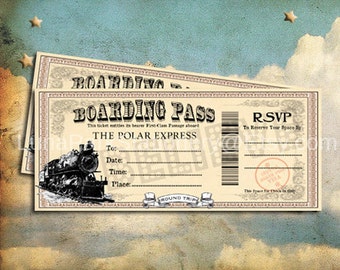 It is an image of Satisfactory Printable Polar Express Tickets Boarding Passes It's just a picture of Satisfactory Printable Polar Express Tickets Boarding Passes