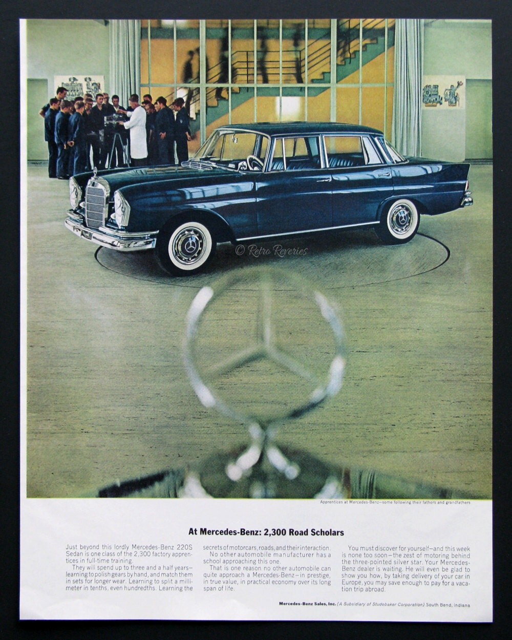 mercedes ad stuffed animal