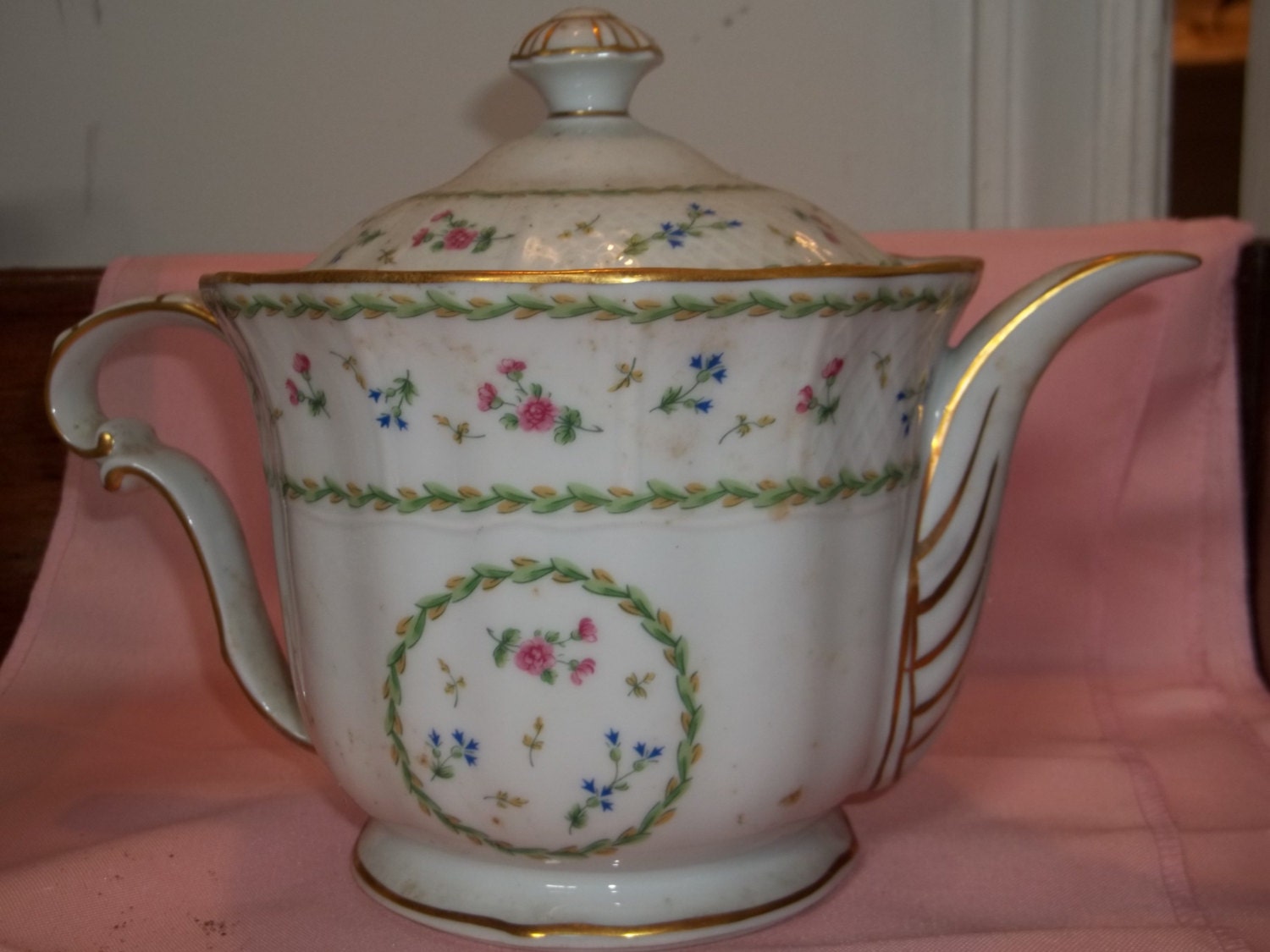 Vintage B&C Limoges Tea Set Artois Pattern by CountryLadyClassics