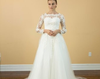 line lace wedding dr ess, RoyalClassic Style long sleeves bridal ... line lace wedding dr ess, RoyalClassic Style long sleeves bridal ...