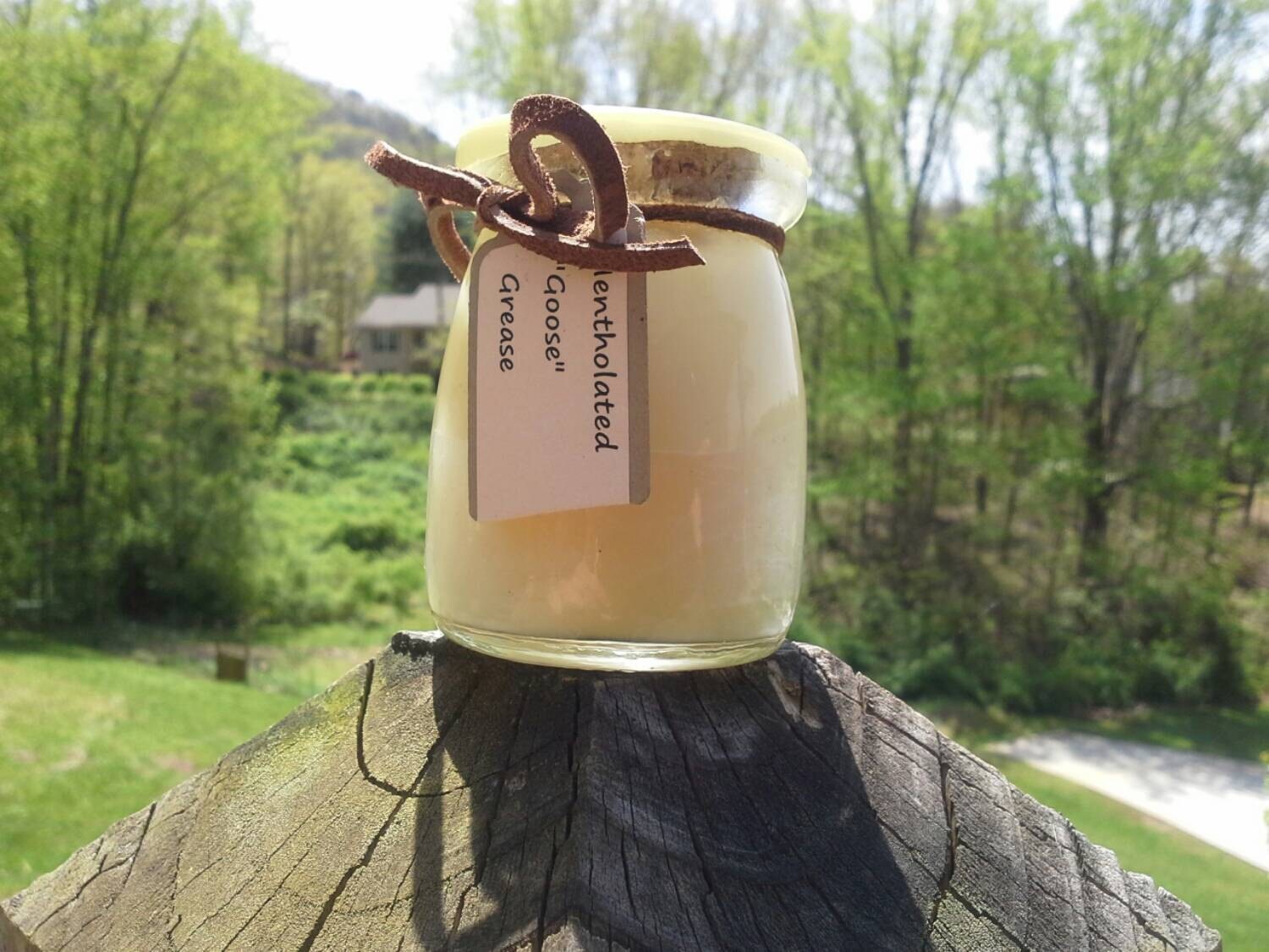 Mentholated Goose Grease Outlander inspired