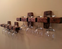 Popular items for wine glass rack on Etsy