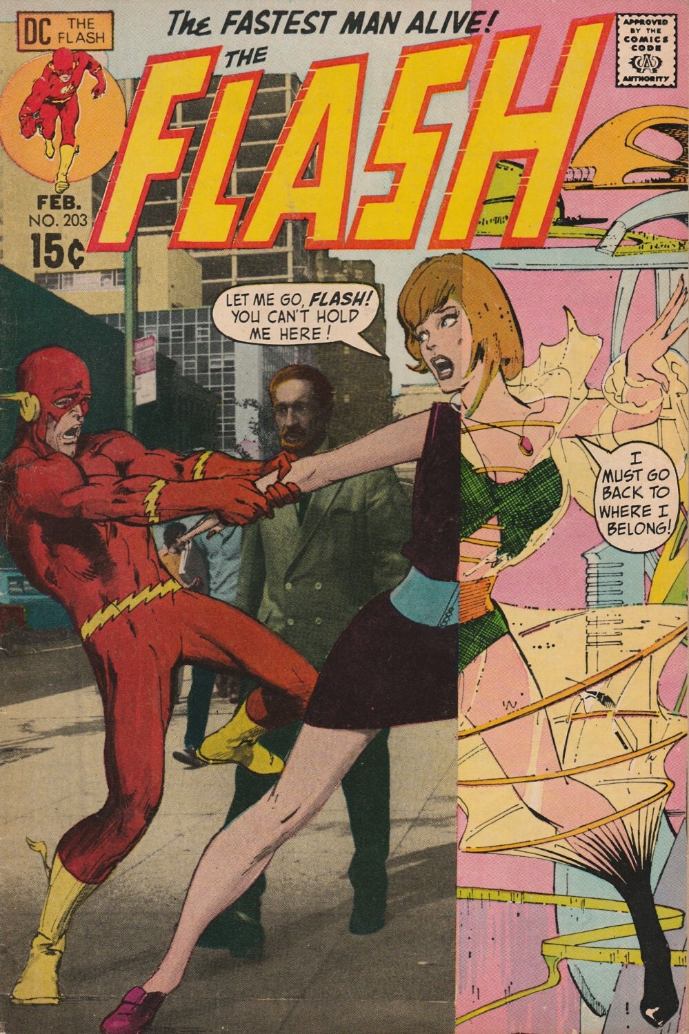 The Flash No. 203 1971 DC Comics Comic Book