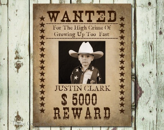 Universal image with wanted poster printable Refreshing image intended for wanted poster printable