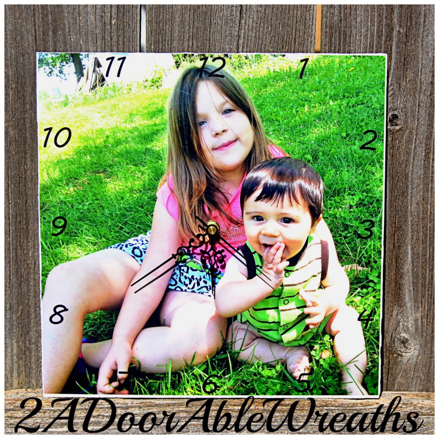 Personalized Photo Clock