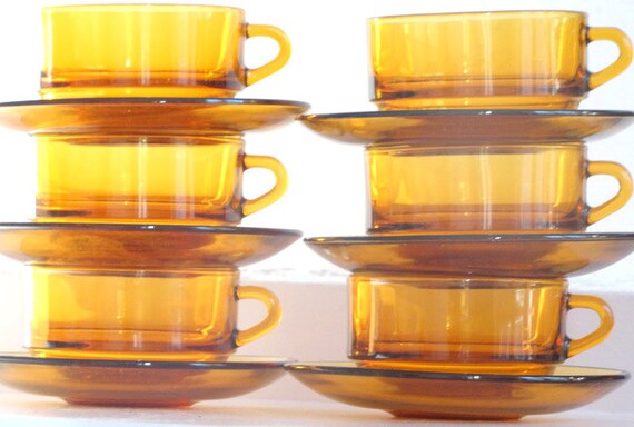 Duralex Glass Mugs (Set Of 6) Amber 売れ筋のランキング - www