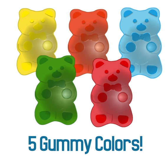 Items similar to Gummy Bear Clip Art Instant Download for Stickers