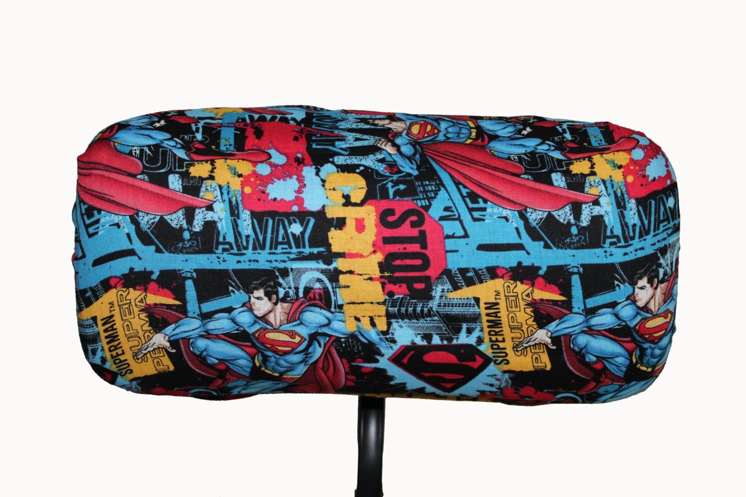 Superman Wheelchair Headrest Cover