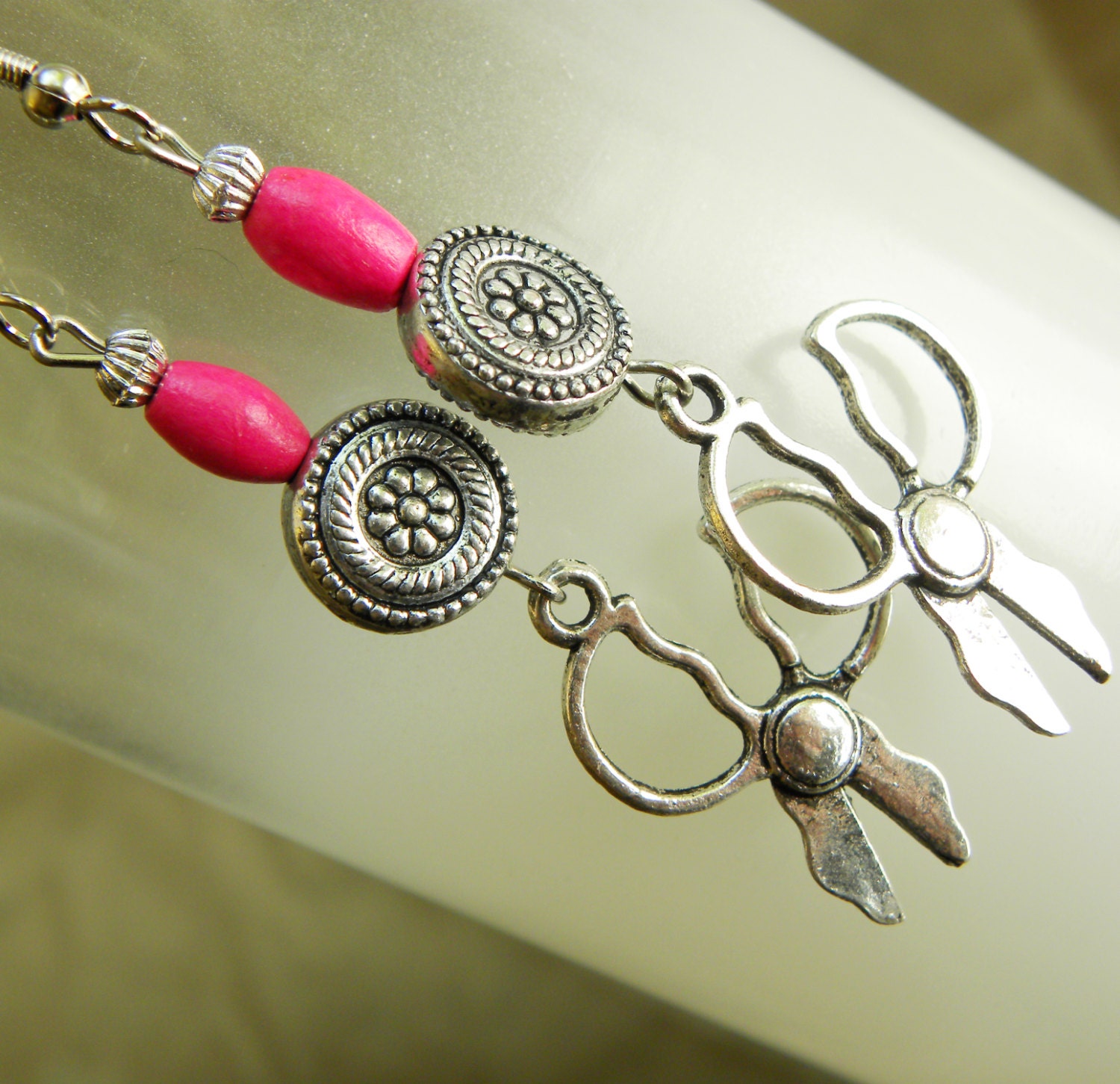 scissor earrings cosmetologist earrings cosmetology jewelry