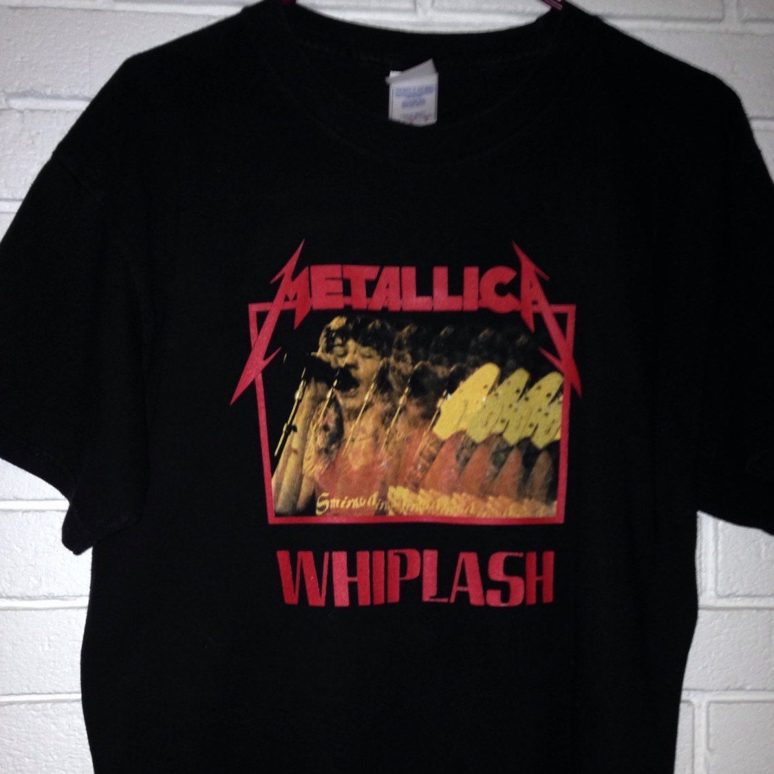 Metallica Shirt Metallica Whiplash Shirt by ResouledGypsy on Etsy