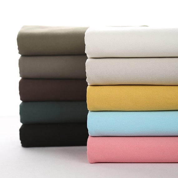 16oz Heavy weight canvas Solid cotton canvas fabric by zoooop