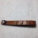 New! A8463C - Kava Leather Hand Carved Western Belt-