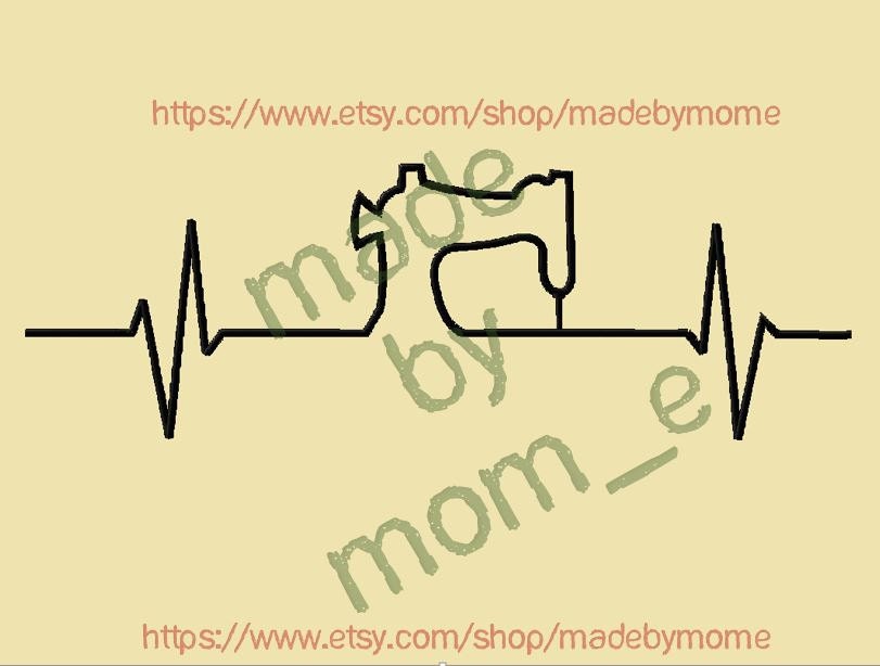 Heartbeat of an Embroidery/Sewing/Applique Addict