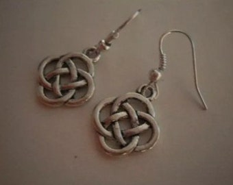 Celtic knot earrings