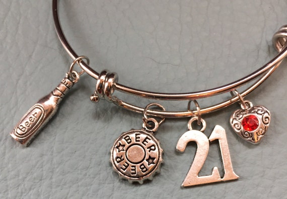 21st charm bracelet Clearance