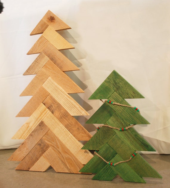 Wood Christmas Tree, Rustic Christmas Tree, Pallet Wood Christmas Tree ...