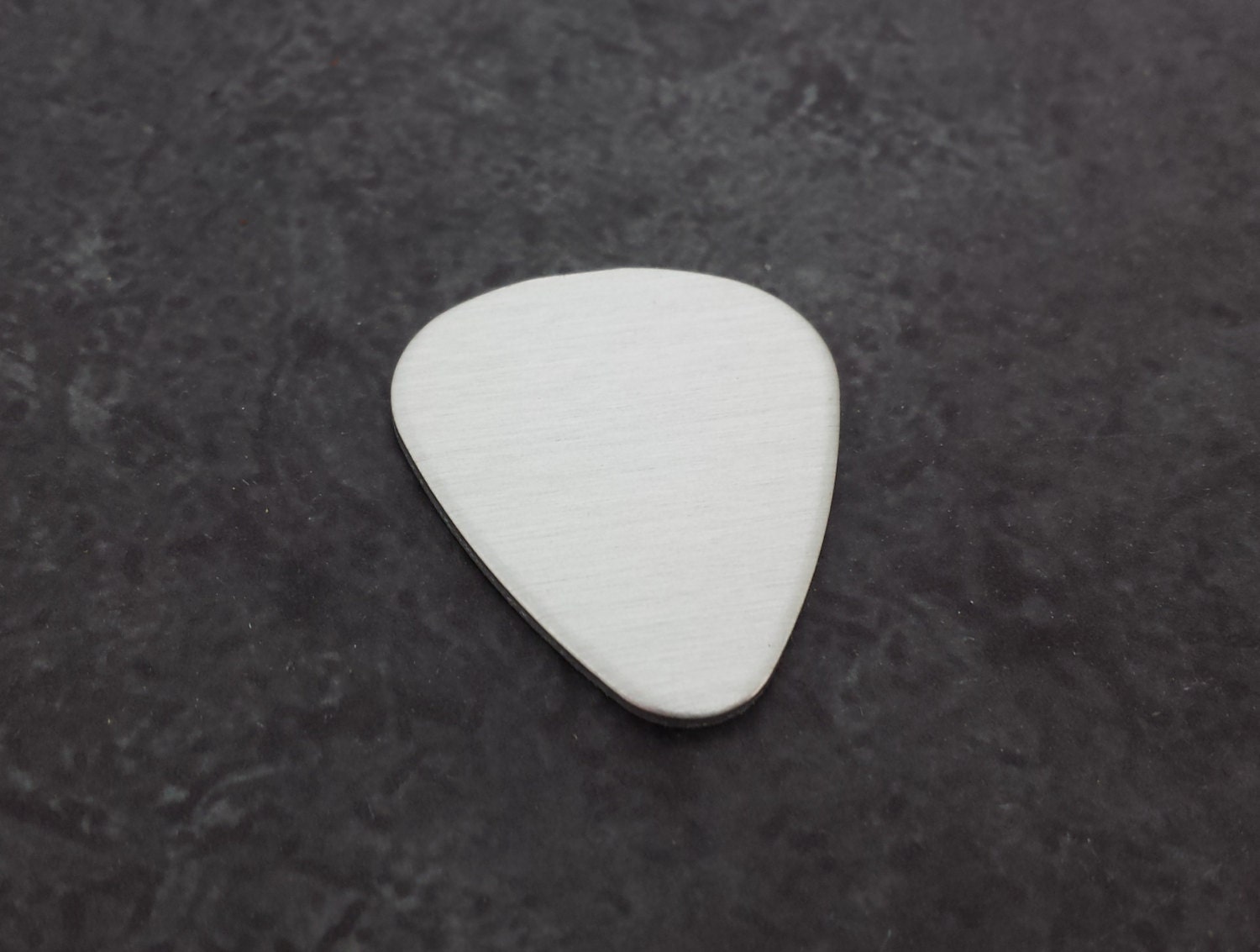 Aluminum Guitar Pick Blank 1 1/4 x 1 1/16 Guitar