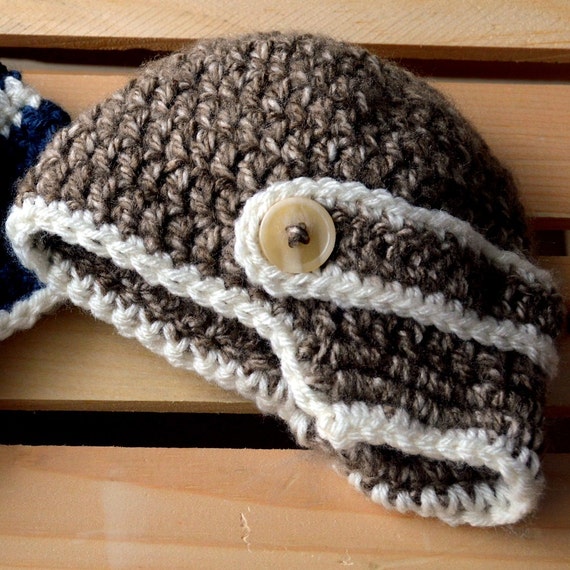 Items similar to Newsboy Baby Hat with Strap, Striped or variegated