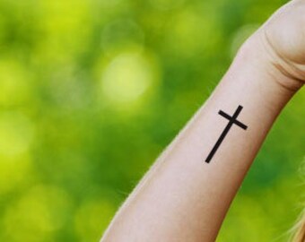 cross tattoo etsy cross tattoo etsy