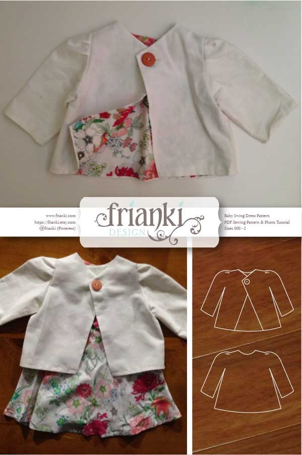 sewing jacket tutorial Tutorial Photo Jacket Pattern Sewing Swing Baby and Girl PDF